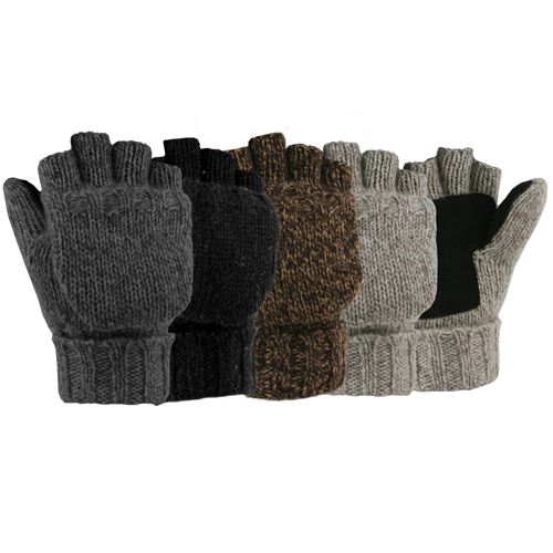 mens thinsulate lined ragg wool gloves